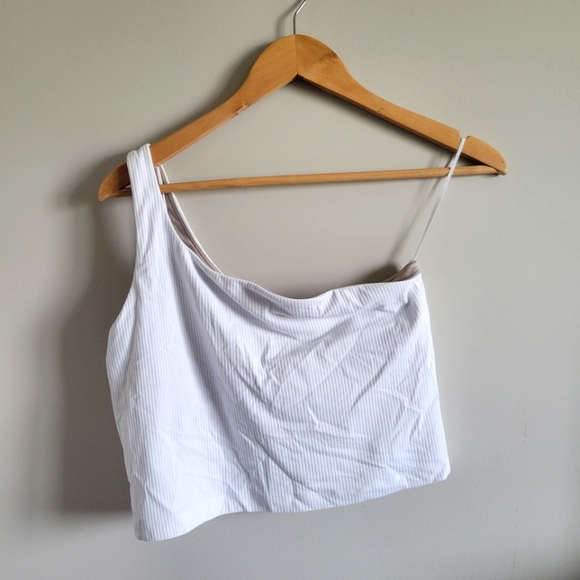 lululemon athletica Tops - Lululemon | Ribbed Nulu Asymmetrical Yoga Tank Top